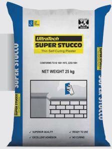 Ultratech Super Stucco Gypsum Plaster, Packaging Type : HDPE Sack Bag