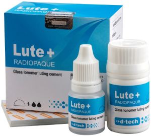 Lute + Strontium Based Glass Ionomer Luting Cement