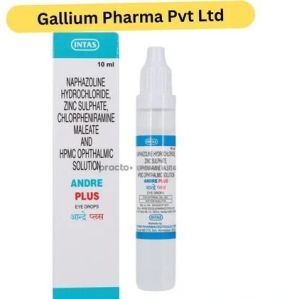 Naphazoline HCL, CPM, HPMC, Boric Acid, Sodium Chloride With Zinc Sulphate Ophthalmic Solution 10 Ml