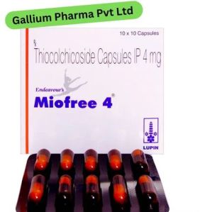 Thiocolchicoside Capsules IP 4 Mg, Purity : 99% For Pharma