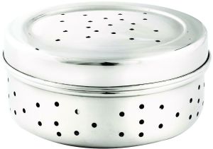 Stainless Steel Coriander Storage Box With Air Ventilation