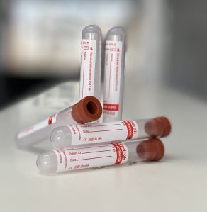 Single Cap Clot Activator Blood Collection Tube