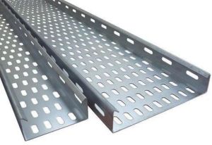 316 Stainless Steel Perforated Cable Trays, Color : Silver