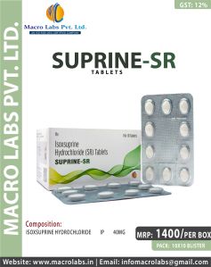 ISOXSUPRINE HCI 40MG (SUSTAIN RELEASE FORM)