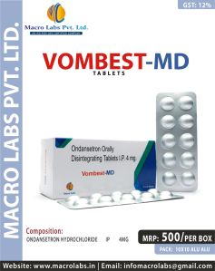 ONDANSETRON HCI 4MG (ORALLY DISINTEGRATING I.P)