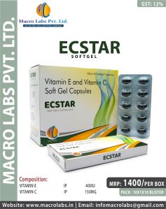 VITAMIN E 400MG + VITAMIN C 500MG