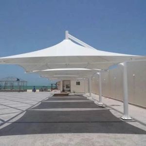 Plain Modular Tensile Structure, Color : White Customized