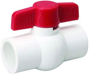 Ankar Plain UPVC Ball Valve 15 Mm for Water Fitting