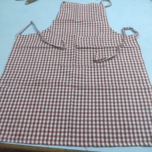 Printed Apron, Color : White Black For Cooking, Clinic