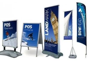 Outdoor Banner Stand