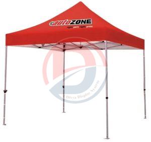 Printed Polyester Portable Gazebo Tent, Color : Multicolor