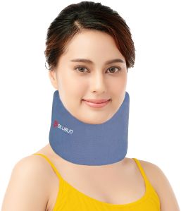 Plain Polyester BB-26 Cervical Collar Soft Boneless for Medical