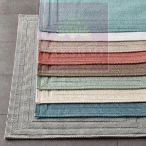 Luxury Cotton Plain Bathmat Modern 20*30 Inch