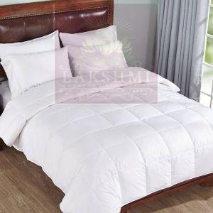 Premium Cotton White Plain Duvet Cover