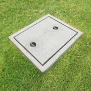 RCC Rectangular Manhole Cover, Color : Grey for Construction