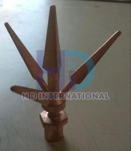 Brass Multi Point Earthing Rod