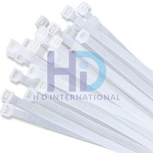 Plastic Whte Cable Ties, Color : White, Length : 50-100mm