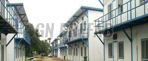 Polished Cement Panel Prefabricated School Building