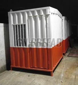 Cement Sheet Securitycabin Fine Fanishing Portable Security Cabins