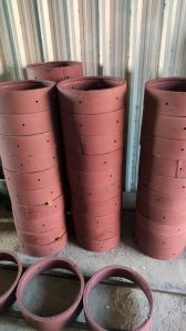 Ammonia Cylinder Bottom Ring, Color : Red for Industrial