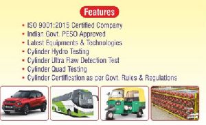 CNG Cylinder Testing Services