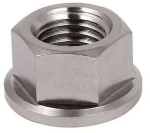 6 Mm Mild Steel Hex Flange Nut