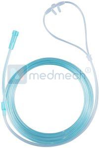 Medmech Medical Grade PVC Nasal Cannulas, Color : Light Blue All Size for Clinical Use