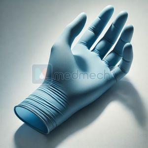 Non Sterile Powdered Nitrile Examination Gloves for Cleaning, Food Service, Light Industry, Clinical