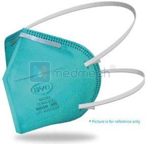 Niosh Non Woven Reusable N95 Mask, Color : Green for Hospitals, Clinics