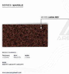 Areca Alupanel Plain Marble Finish Aluminum Composite Panel For Office