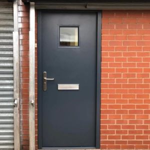 Glazed Steel Fire Door