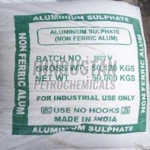 Alum Non Ferric Powder, Packaging Size : 50kg, Purity : 100% For Laboratory