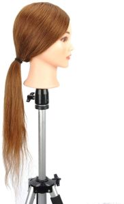 Hair Mannequin, Color : Black, Gender : Female