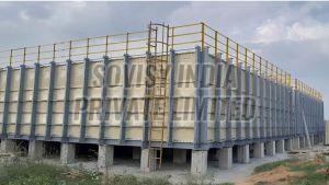 Smooth Sovisy 75 KL GRP Water Tank, Shape : Rectangular