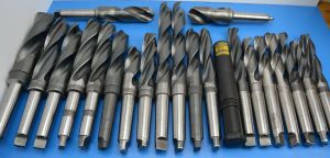 Polished Steel HSS Twist Drill Bit, Color : Grey For Mining