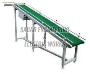 PVC Cleated Conveyor Belt, Color : Green