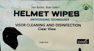 Anti Fogging Helmet Wipes