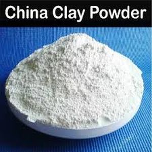 China Clay Powder, Color : White Dried