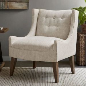 Classy Tufted Wing Chair