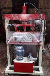 OSI Semi Automatic Iron Double Die Hydraulic Paper Plate Machine