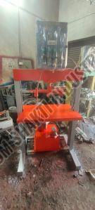 Electric Chrome Finish Mild Steel Paper Thali Making Machine