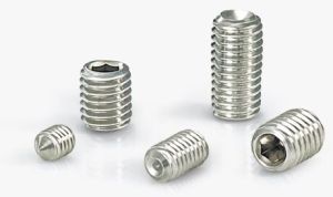 Hexagon Socket Set Screws with Flat Point