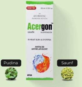 “acergon Suspension | ANTACID ANTIFLATULENT