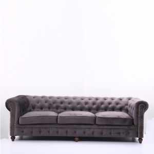 3 Seater Faux Leather Sofa