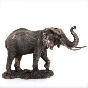 Pr African Elephant Gift Statue