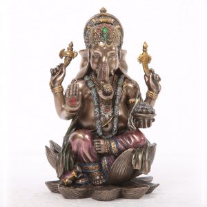 PR Ganesh Lotus  Gift Statue