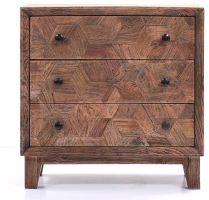 Wooden Walnut Wash Chest Drawer