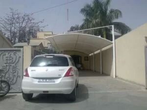 Car Parking Tensile Structure