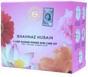 Shahnaz Husain 5 Step Flower Power Skin Care Facial Kit