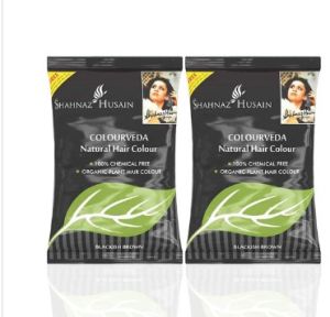 Shahnaz Husain Colourveda Natural Hair BLACKISH BROWN Colour